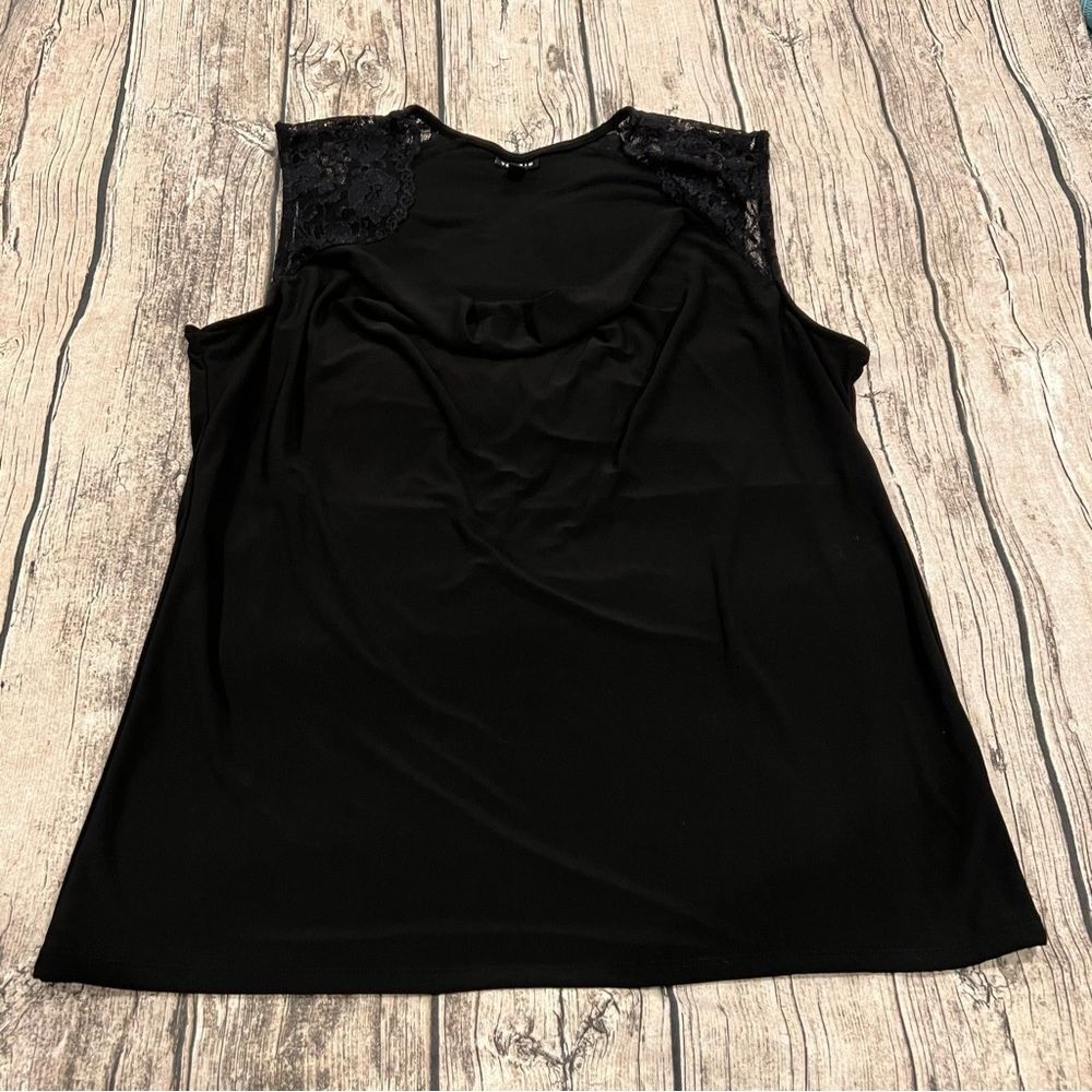 Torrid lace shoulder cowl neckline blouse size 2X